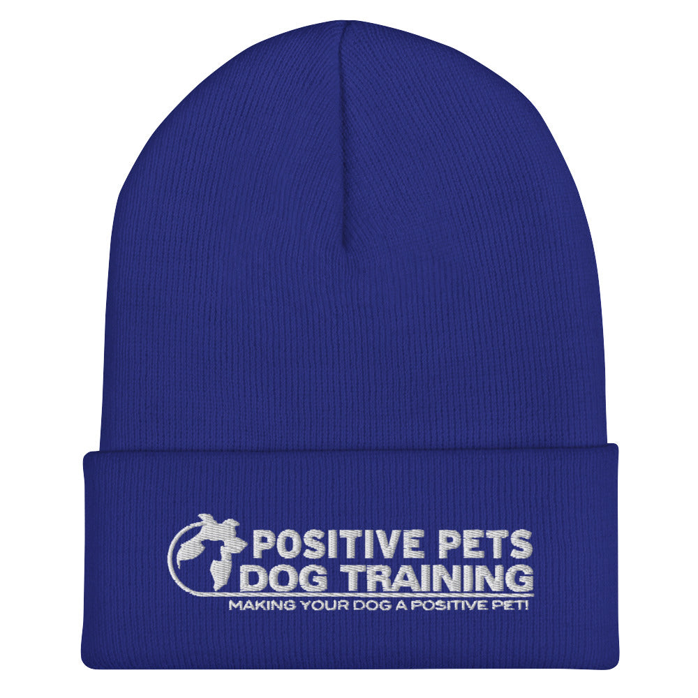 Positive Pets Dog Training Cuffed Beanie