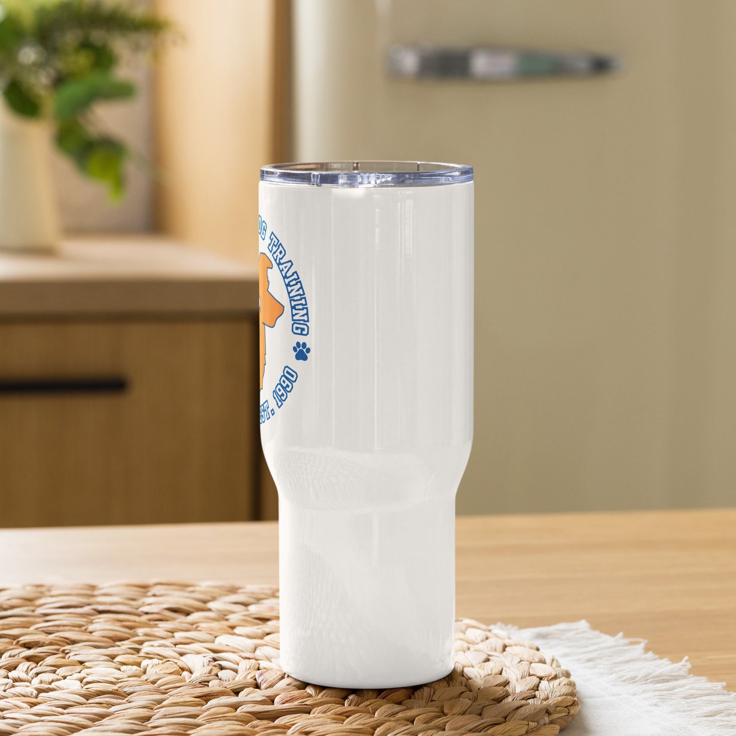 PPDT Travel mug with a handle