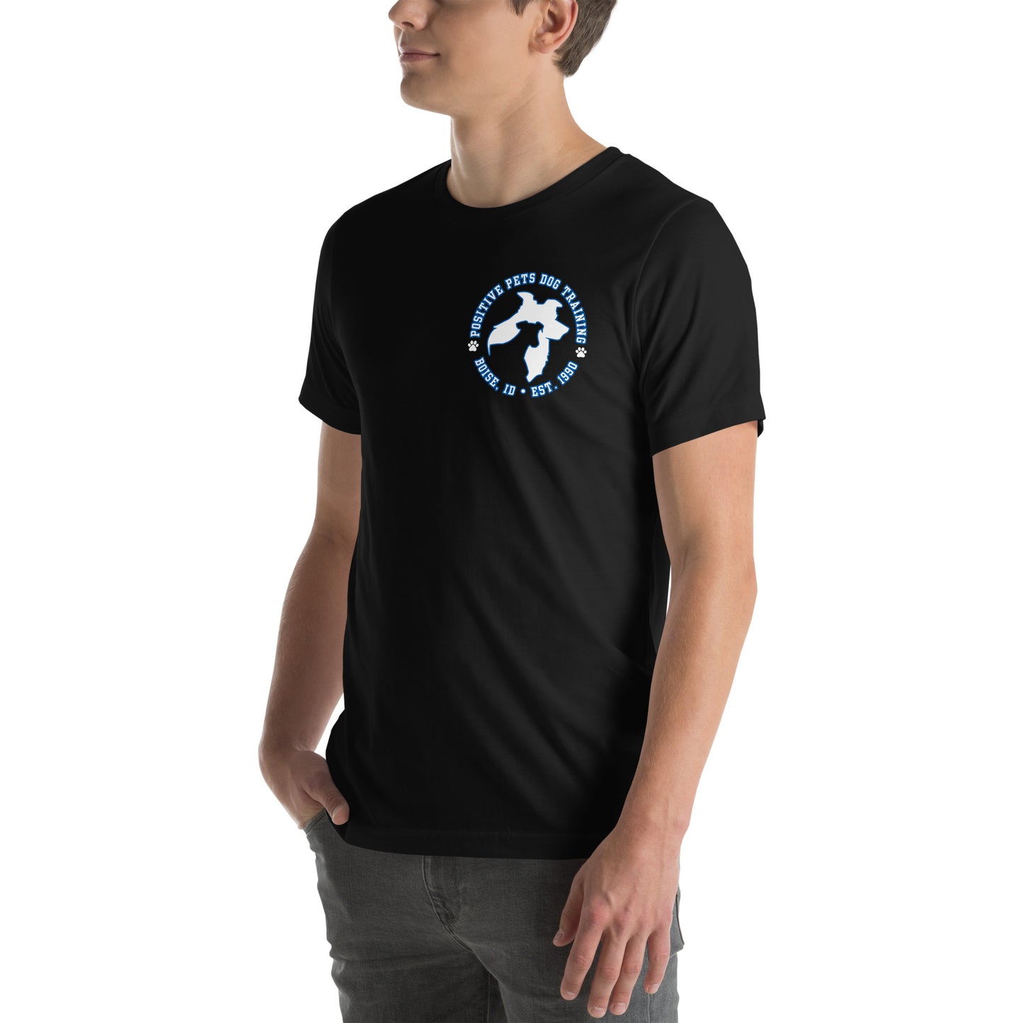 PPDT Unisex t-shirt - Blue Outline