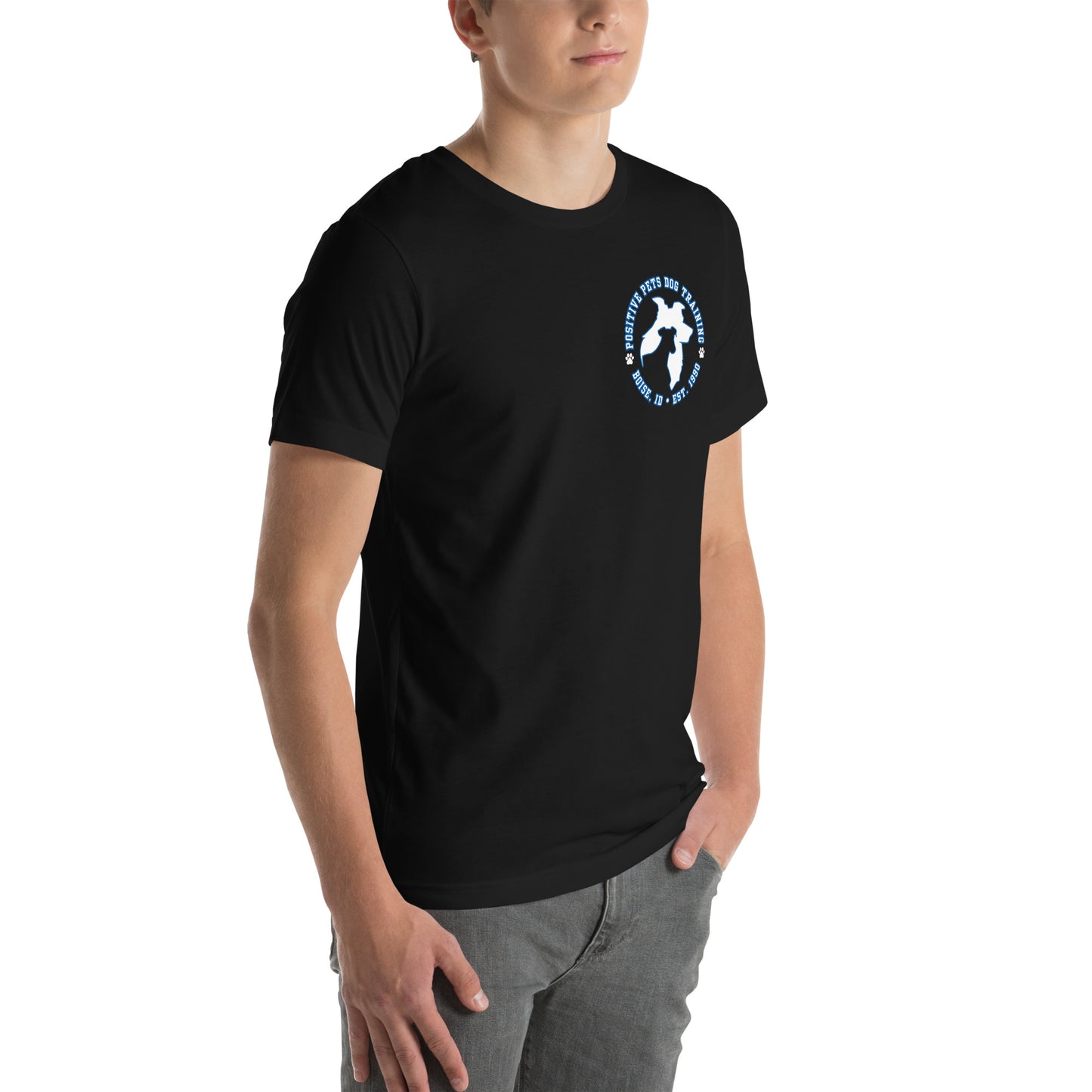 PPDT Unisex t-shirt - Blue Outline