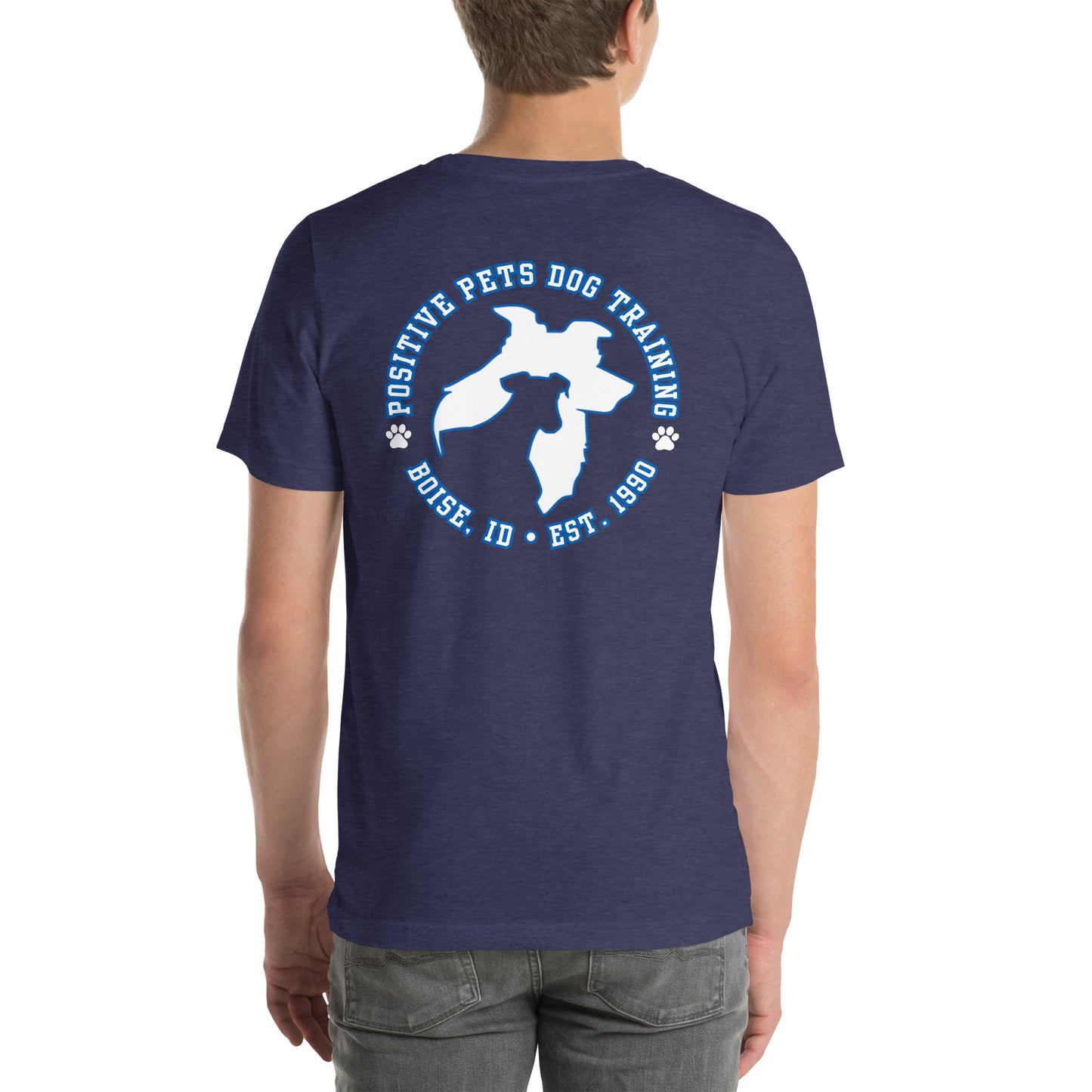 PPDT Unisex t-shirt - Blue Outline