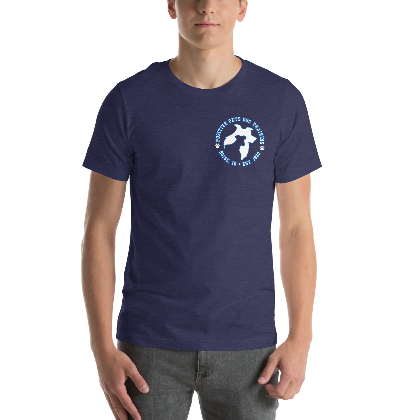 PPDT Unisex t-shirt - Blue Outline