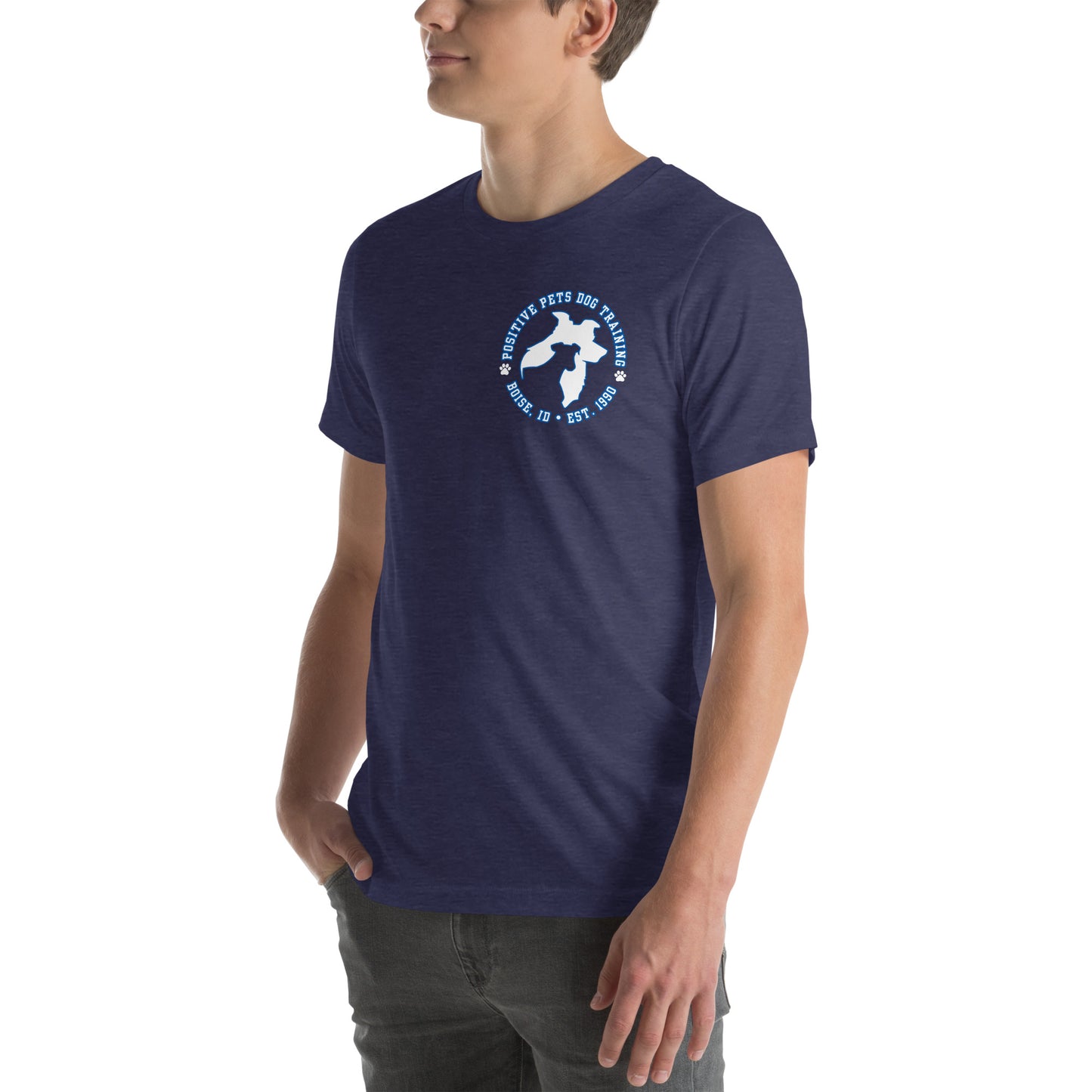 PPDT Unisex t-shirt - Blue Outline