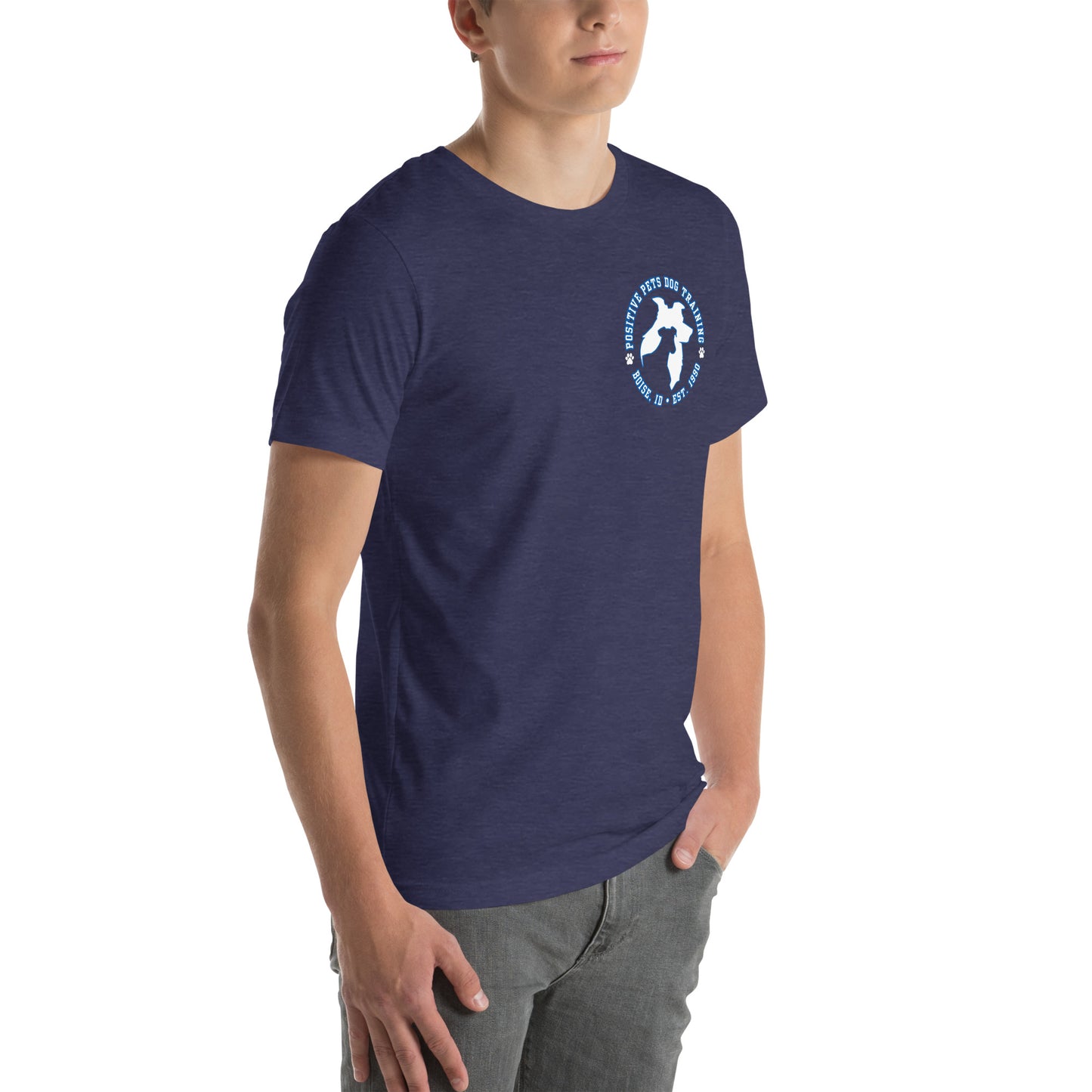 PPDT Unisex t-shirt - Blue Outline