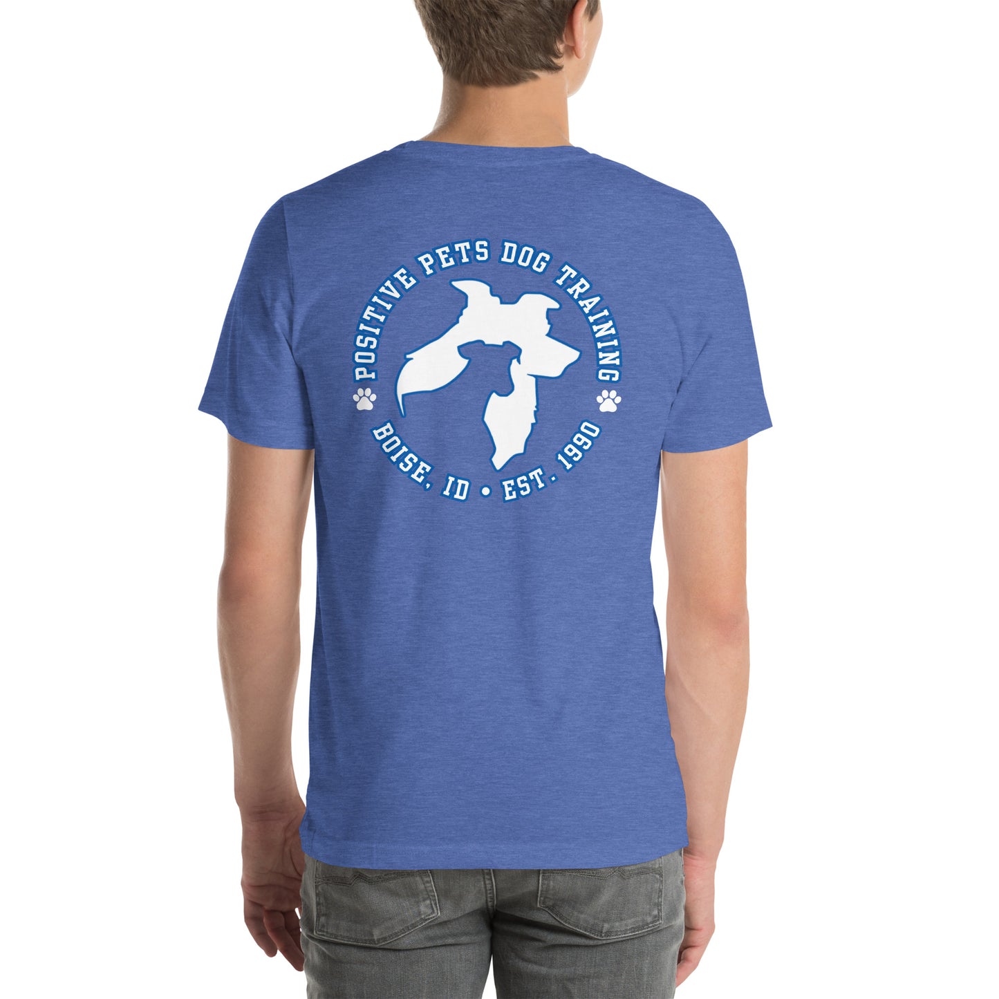 PPDT Unisex t-shirt - Blue Outline