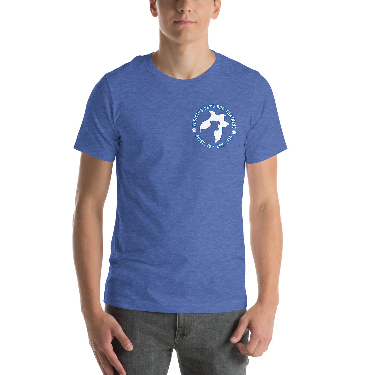 PPDT Unisex t-shirt - Blue Outline