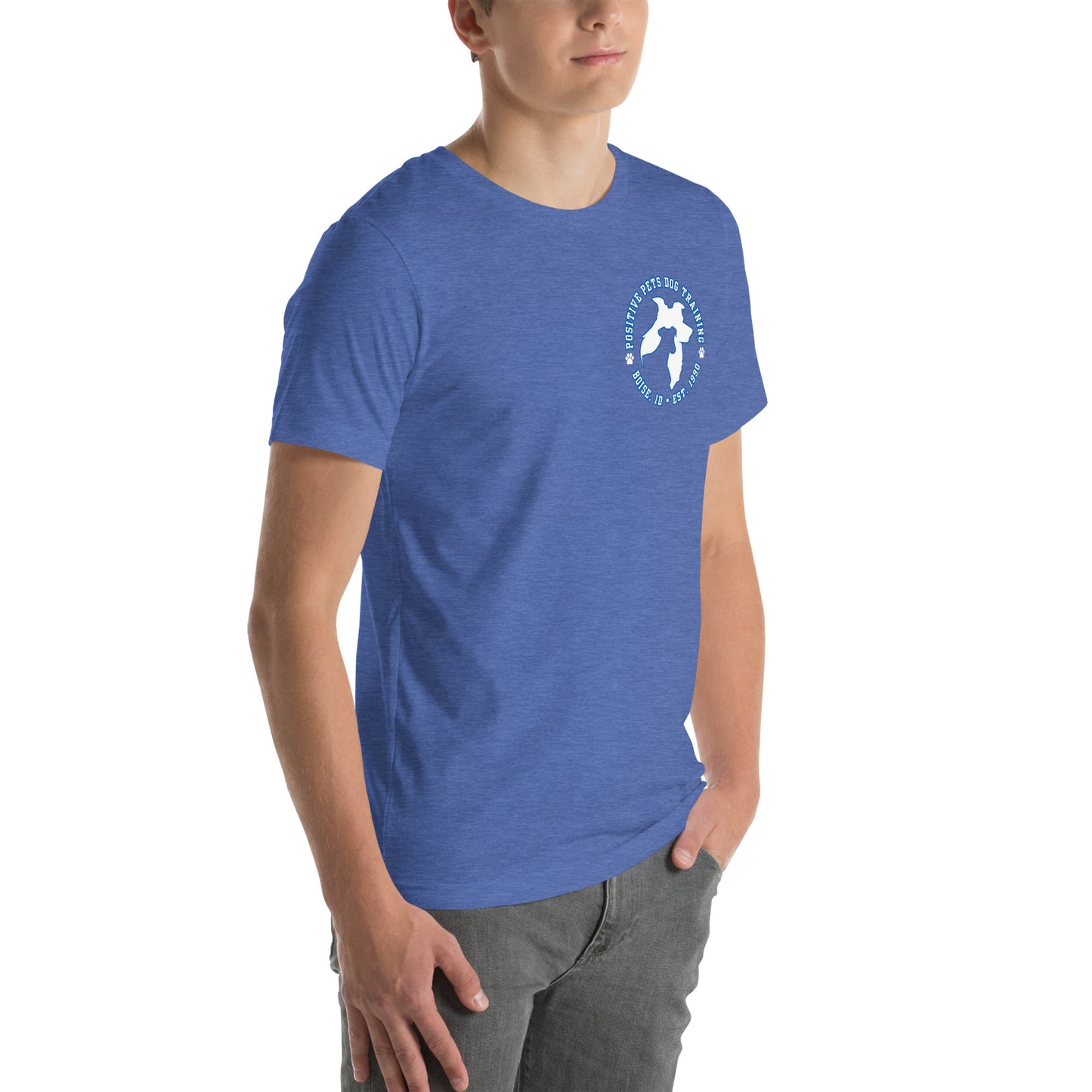 PPDT Unisex t-shirt - Blue Outline