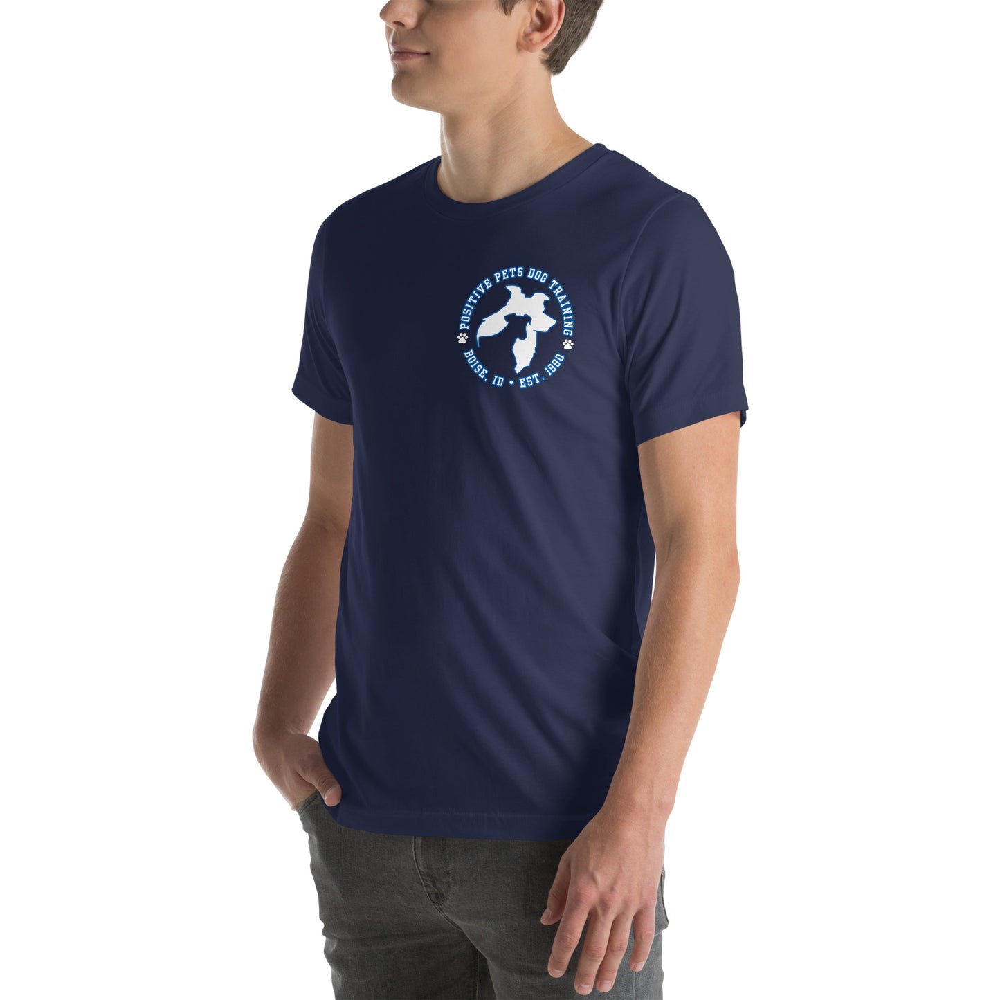 PPDT Unisex t-shirt - Blue Outline