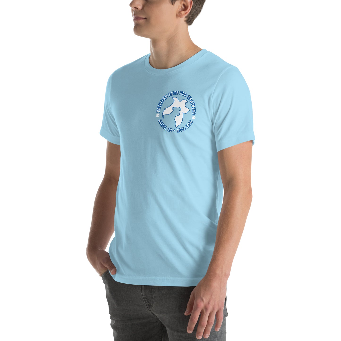 PPDT Unisex t-shirt - Blue Outline