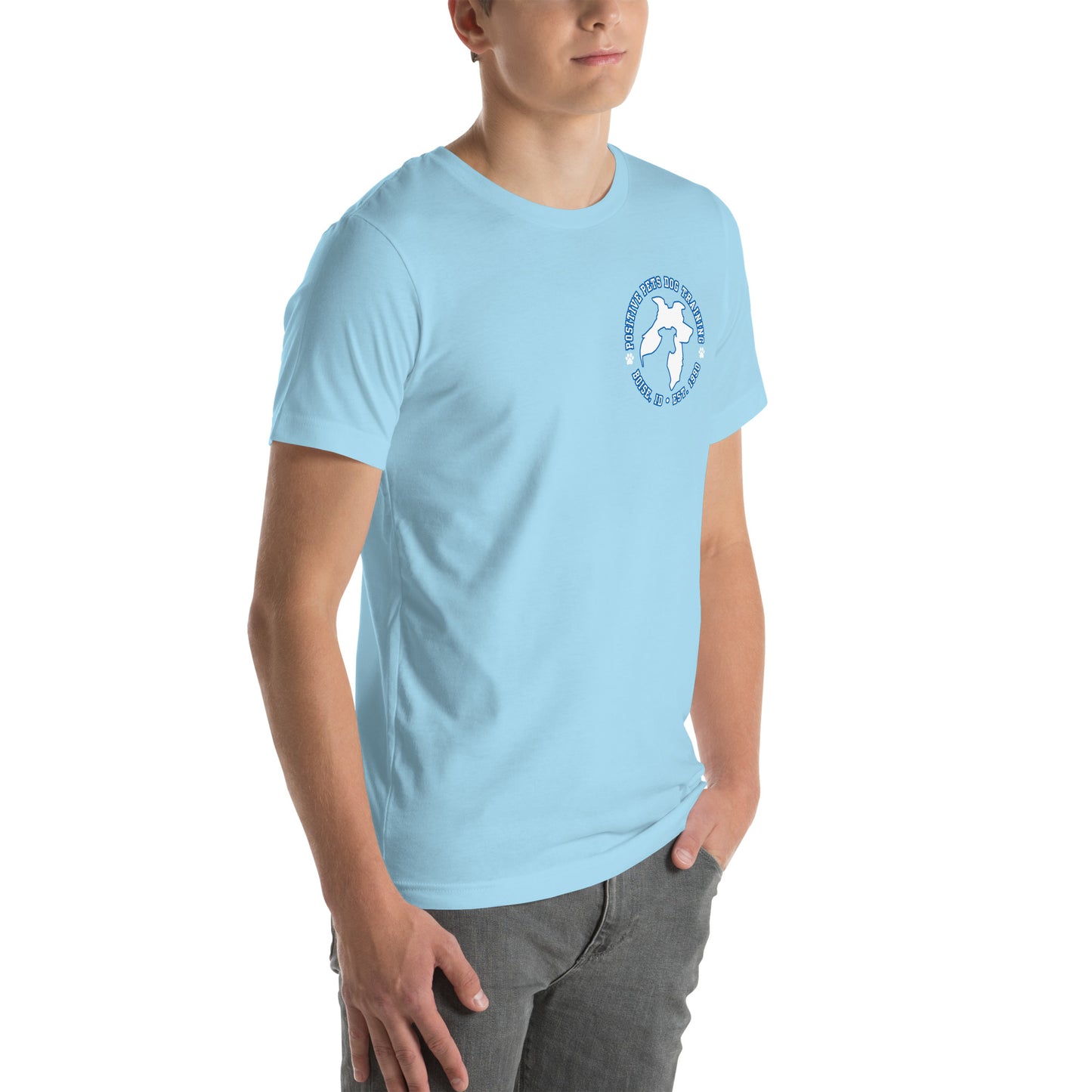 PPDT Unisex t-shirt - Blue Outline