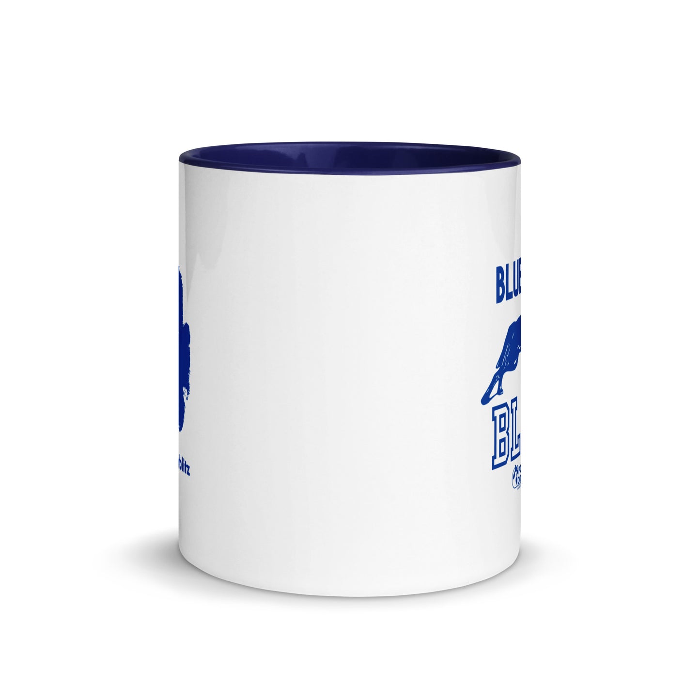 Blue Field Blitz Mug with Color Inside