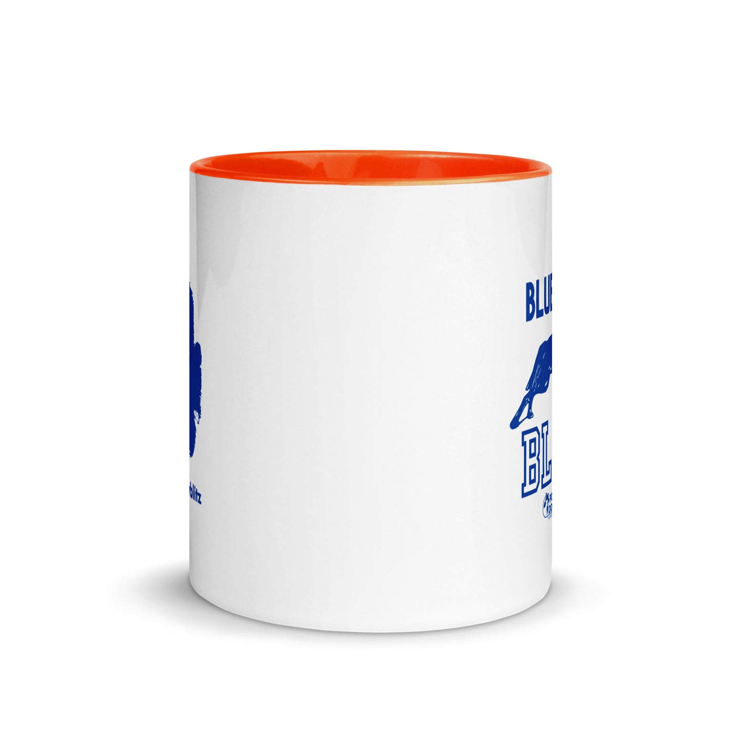 Blue Field Blitz Mug with Color Inside