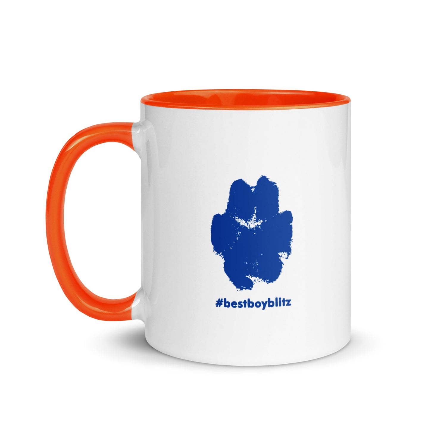 Blue Field Blitz Mug with Color Inside